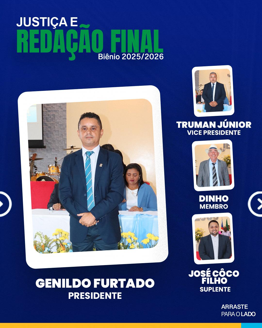 Foto 3 – Novas comissões da Câmara Municipal de Conceição do Lago Açu