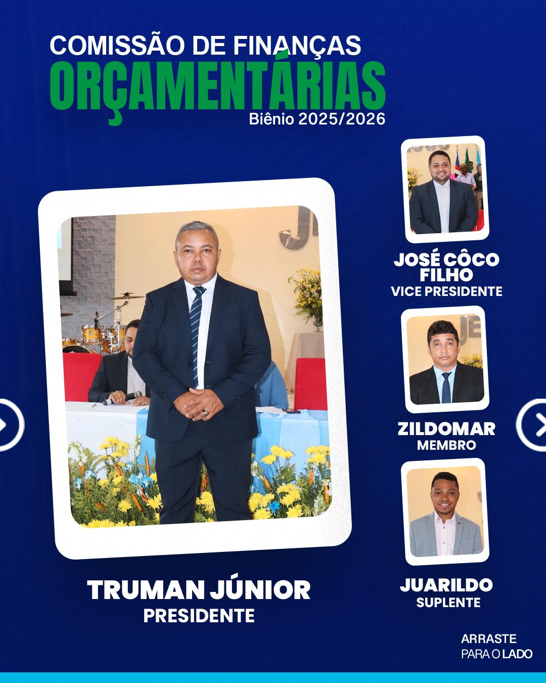 Foto 4 – Novas comissões da Câmara Municipal de Conceição do Lago Açu